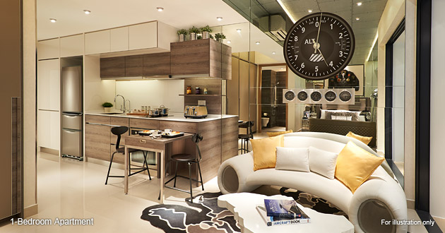 Innovatively Designed <br class="hidden-xs" />1-Bedroom Apartments