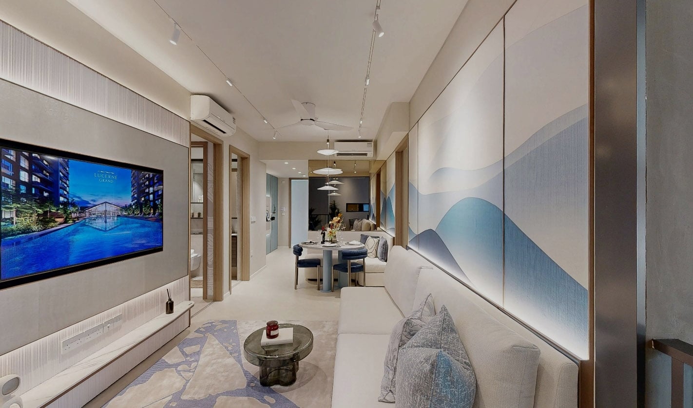 Refined Lucerne Grand residence with spacious living, dining and study spaces