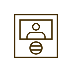Smart entry system enabling audio and video communication for visitor access