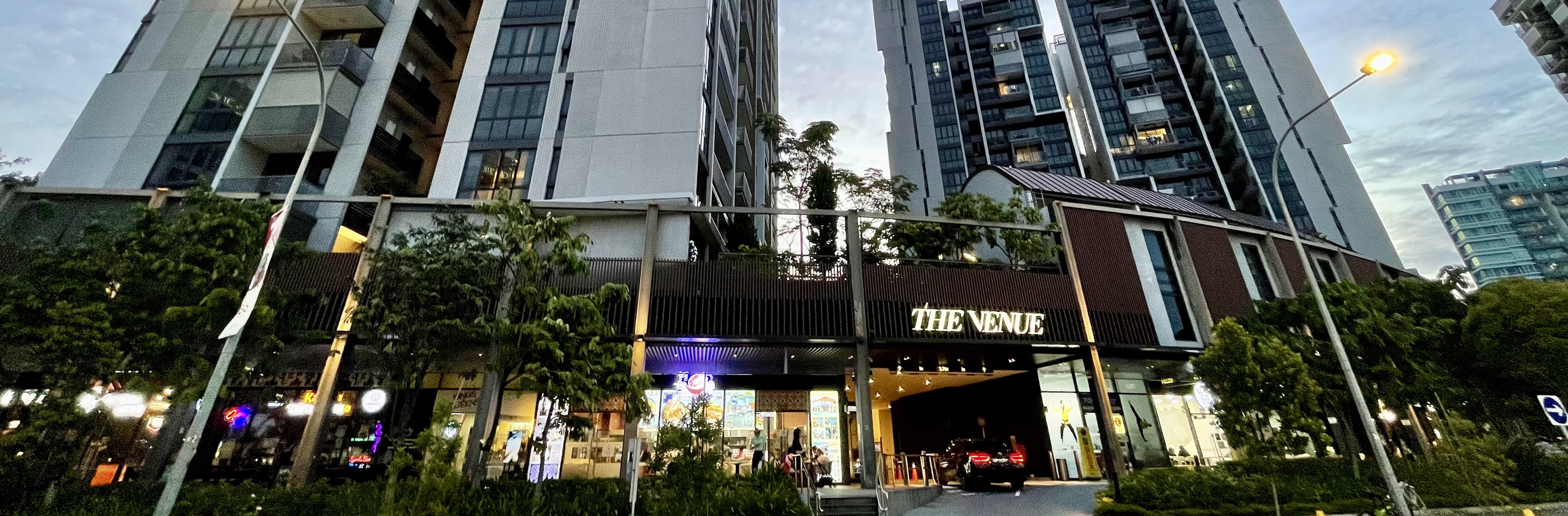 Shopping and dining option at The Venue Shoppes Singapore