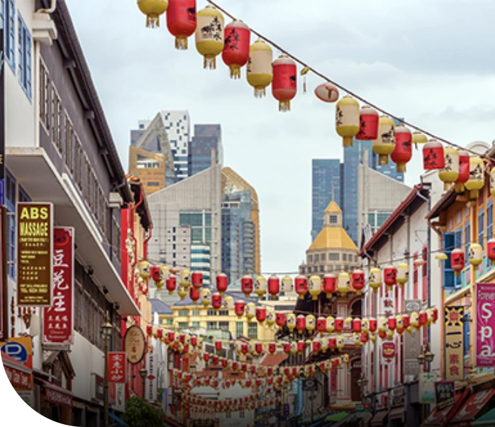 Experience Chinatown’s colorful streets and local cuisine near Union Square Residences