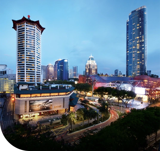 Union Square Residences located near Orchard Road, Singapore’s top shopping destination