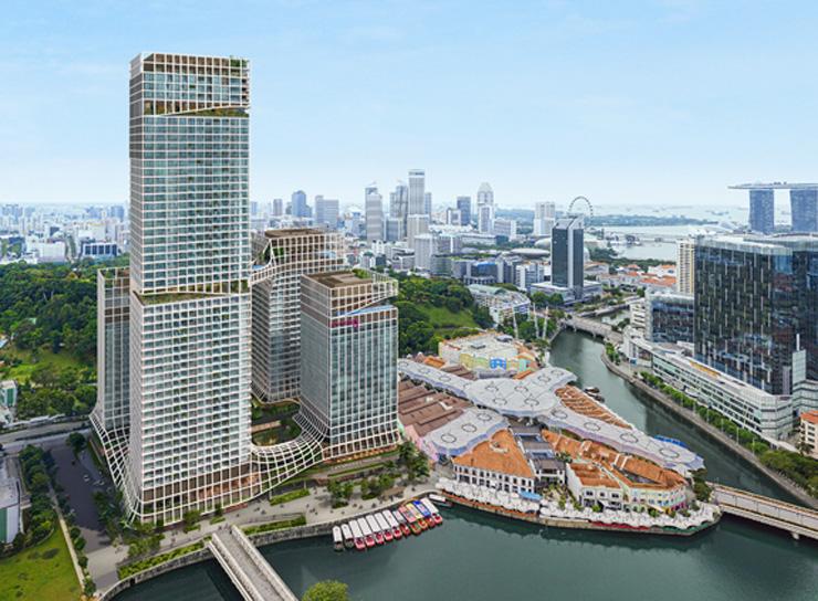 Experience Unrivaled Luxury at CanningHill Piers, offering stunning views of Singapore River and Fort Canning Hill